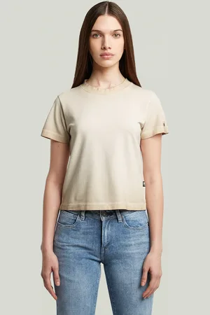G-Star Overdyed Micro Boxy Top - - Women