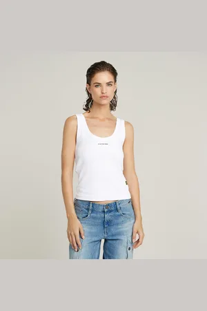 G-Star Slim Rib Tank Top - - Women