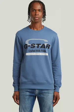 G-Star Center Chest Logo Sweater - - Men