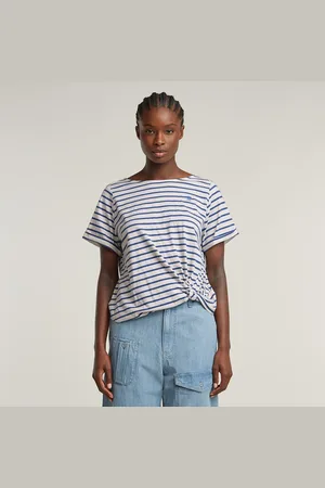 G-Star Striped Knot Top - - Women