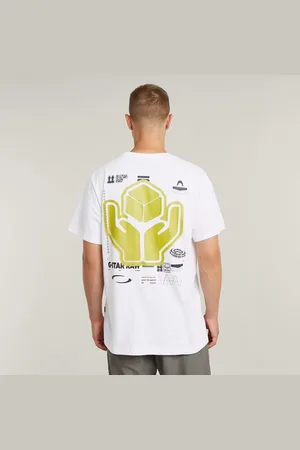 G-Star Back Graphic Loose T-Shirt - - Men