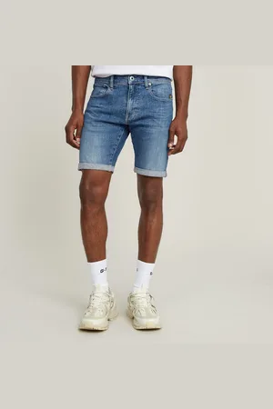 G-Star 3301 Slim Denim Shorts - - Men