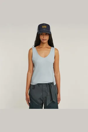 G-Star Asymmetrical Zip Slim Tank Top - - Women