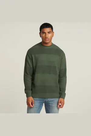 G-Star Structure Knitted Sweater - - Men