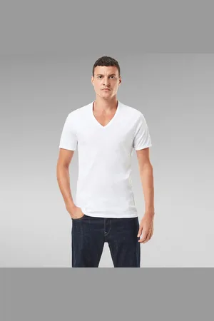 G-Star Basic V-Neck T-Shirt 2-Pack - - Men