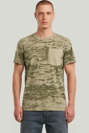 G-Star Camo Pocket T-Shirt - - Men