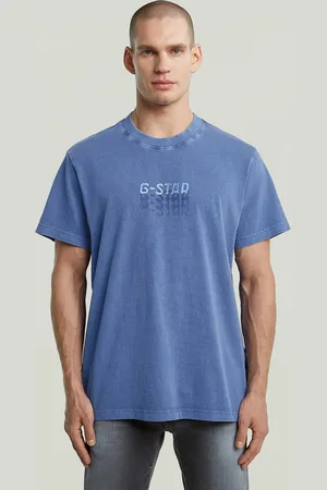 G-Star Multi Logo Overdyed Loose T-Shirt - - Men
