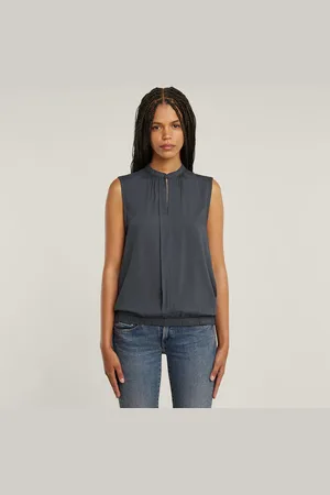 G-Star Stand Up Collar Top - - Women