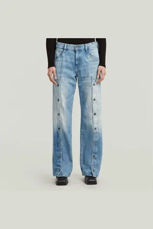 G-Star Judee Snaps Loose Jeans - - Women