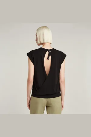 G-Star Open Back Loose Sleeveless Top - - Women