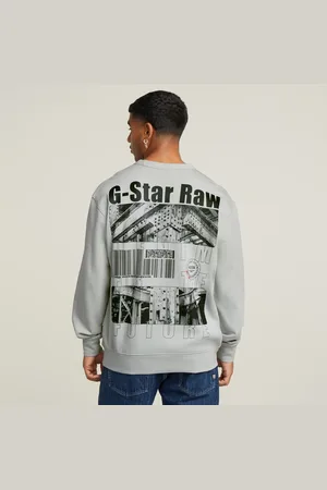 G-Star Substance Back Graphic Relaxed Sweater - - Men