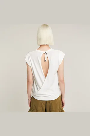 G-Star Open Back Loose Sleeveless Top - - Women