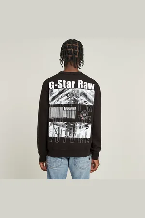 G-Star Substance Back Graphic Relaxed Sweater - - Men
