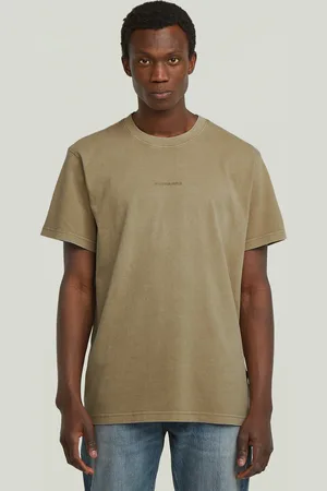 G-Star Overdyed Center Chest Loose T-Shirt - - Men