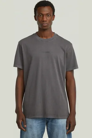 G-Star Overdyed Center Chest Loose T-Shirt - - Men