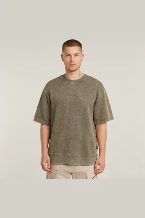 G-Star Acid Wash Loose Sweater - - Men