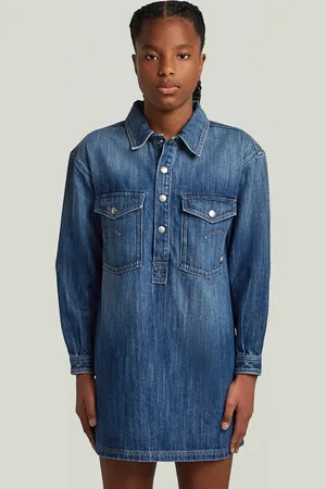 G-Star Girls Dress Shirt Collar Denim - - girls