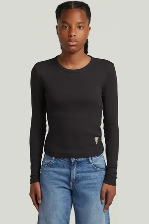 G-Star Girls T-Shirt Slim Crop - - girls