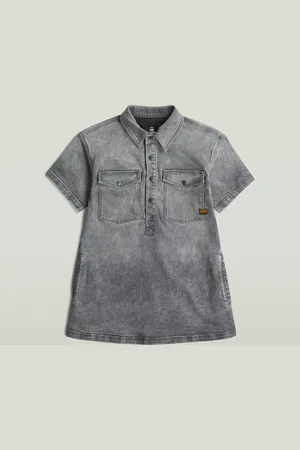 G-Star Girls Dress Shirt Collar Denim - - girls