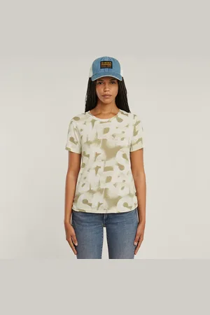 G-Star Sprayed Letters Top - - Women