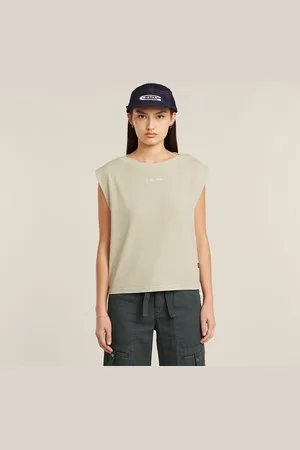 G-Star Mini G-Script Logo Overdyed Top - - Women