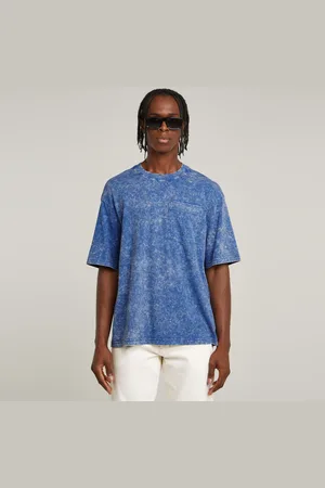G-Star Acid Wash Boxy T-Shirt - - Men