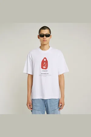 G-Star Archive Print Boxy T-Shirt - - Men