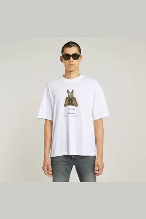 G-Star Archive Print Boxy T-Shirt - - Men