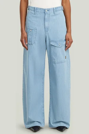 G-Star Belted Cargo Loose Jeans - - Women