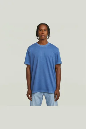 G-Star Overdyed Center Chest Loose T-Shirt - - Men