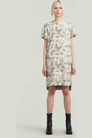 G-Star Printed Loose T-Shirt Dress - - Women