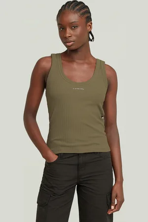 G-Star Slim Rib Tank Top - - Women