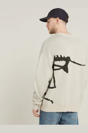 G-Star Running Dog Graphic Knitted Sweater - - Men