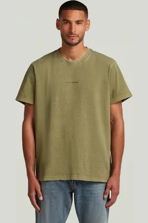 G-Star Overdyed Center Chest T-Shirt - - Men
