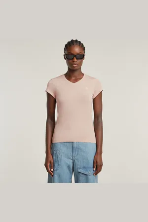 G-Star Eyben Slim V-neck T-Shirt 2.0 - - Women