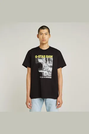 G-Star Stairs Graphic Loose T-Shirt - - Men