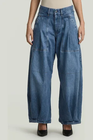 G-Star Pleated Loose Jeans - - Women