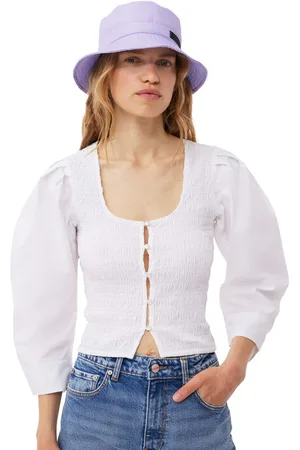 Ganni Bøllehat Dame Størrelse M/L Genanvendt Polyester