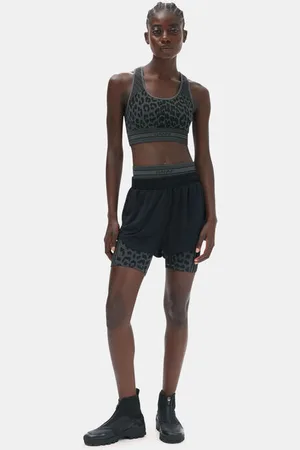 Ganni Active Mesh Shorts I Dame Størrelse Xxs