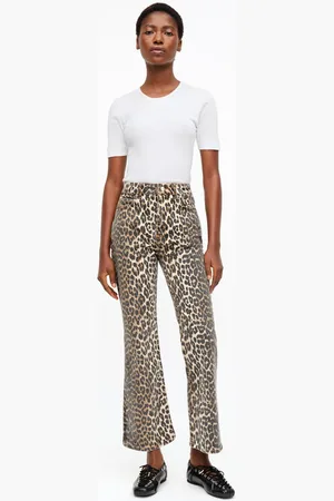 Ganni Betzy Cropped Jeans I Mixed Dame Størrelse 27