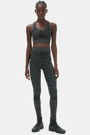 Ganni Seamless Jacquard Sports-Bh I Dame Størrelse M Med Stropper