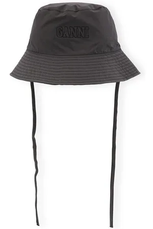 Ganni Bucket Hat I Mixed Dame Størrelse Xs/S Genanvendt Polyamid