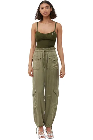 Ganni Merino Lace Strap Top I Dame Størrelse Xs Merino Uld Med Stropper