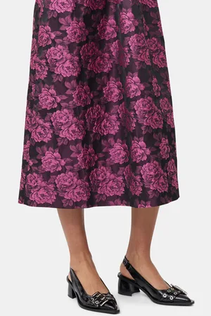 Ganni Feminine Buckle Slingback Pumps Dame Størrelse 38