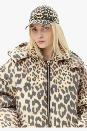 Ganni Leopardkasket I Mixed