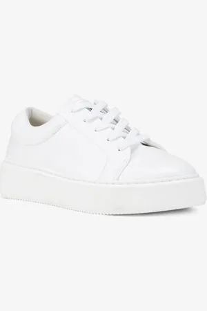 Ganni Sporty Sneakers I White Dame Størrelse 38 Vegansk Læder