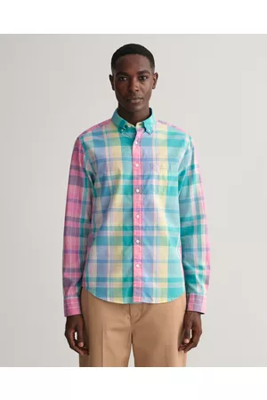 L/s skjorter for mænd i farve | FASHIOLA.dk