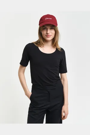GANT Dame Top med rund halsudskæring (XS)