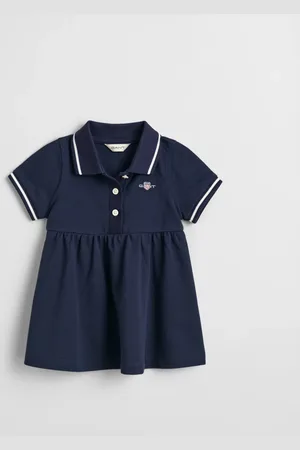 GANT Børn Baby Girl piqué spin kjole (68)