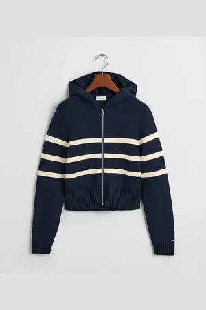 GANT Teens Teen Girls strikket bretonstribet sweater (134/140)